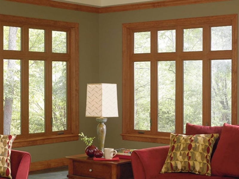 Wood Clad Casement Windows