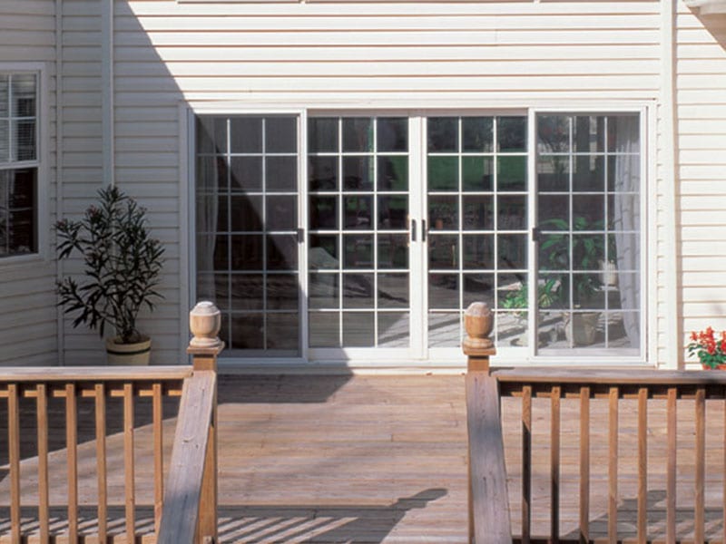 BlackBerry offers high-quality sliding patio doors from Sunrise and Quaker.