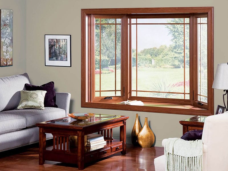 Sunrise offers custom sized bay windows and bow windows to fit any home design.