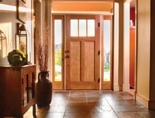 Create an entrance that says you have high standards for style, quality and craftsmanship.